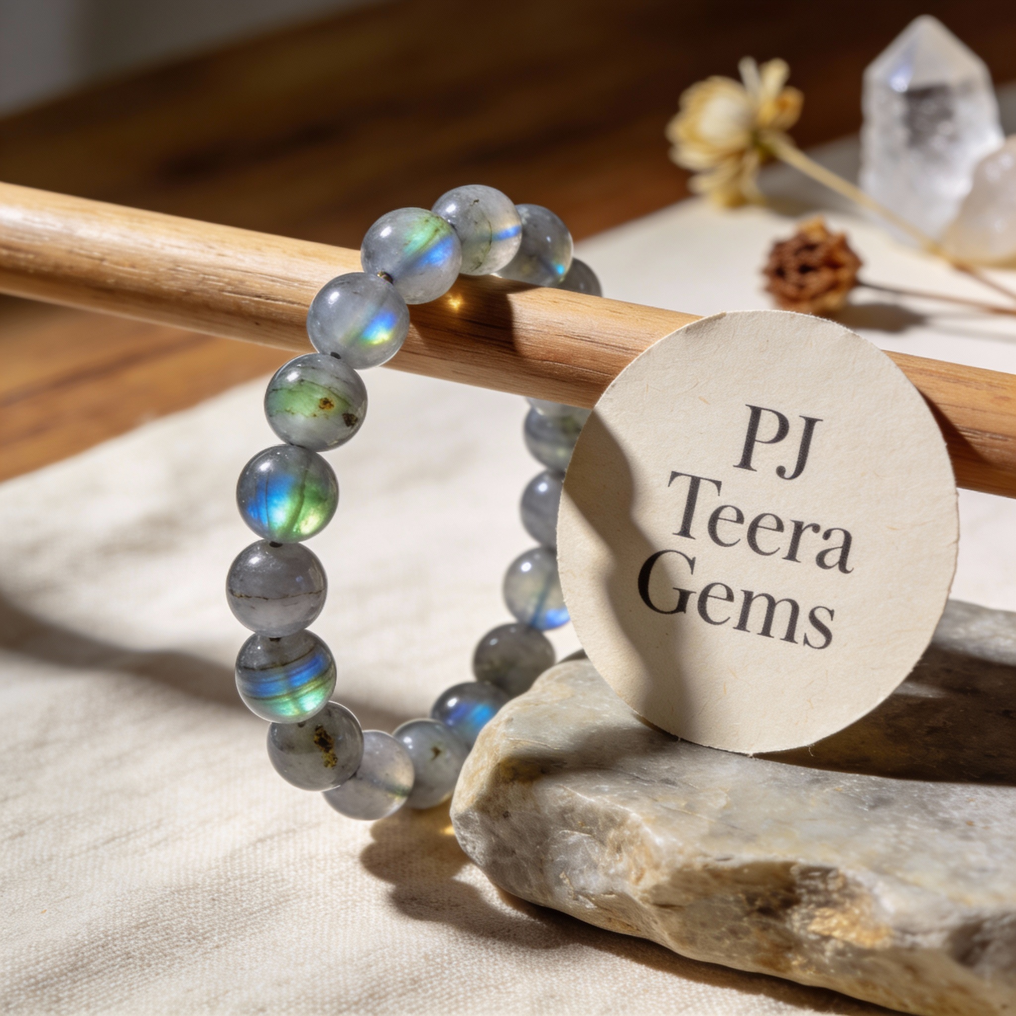 AAA Gemstone Bracelet | Healing Crystal, 8mm Beads 2